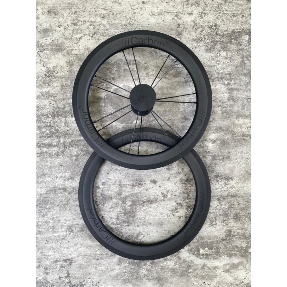 ✅New ///Carbön⁶ Wheelset For Brompton 6 Speed Internal Gear Terbaru