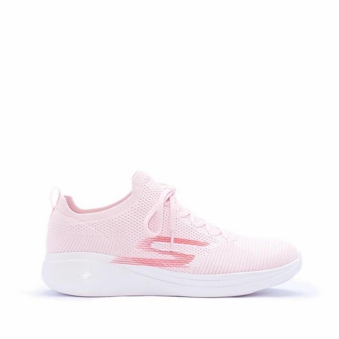 ✅New Skechers Go Run Fast Women'S Running Shoes - Lt Pink Diskon