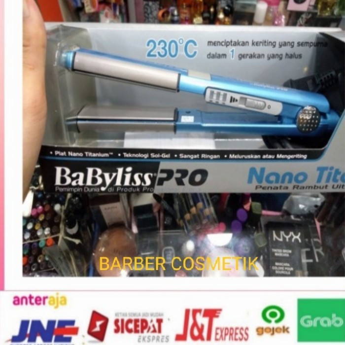 ✅New Catok Babyliss Pro Catok Professional Nano Titanium Catok Keriting Terbatas