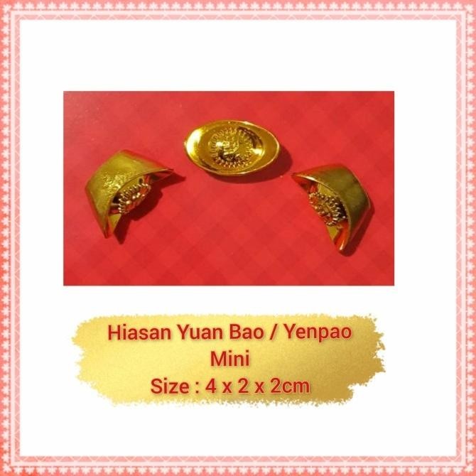 

Big Sale Pajangan Imlek Uang Cina Kuno Yuan Bao Yenpao Hiasan Akses Hampers Pengiriman Cepat