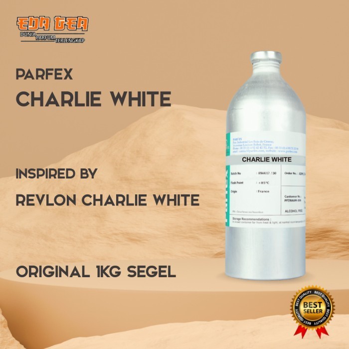 ✅New Ori Bibit Parfum Murni Charlie White Parfex 1Kg Segel Terbatas