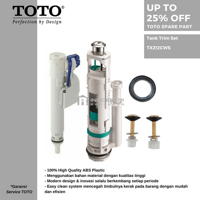 ✅Ori Pembilas Dan Pelampung Closet Toto Tx 212 Cws Geberit Original Berkualitas