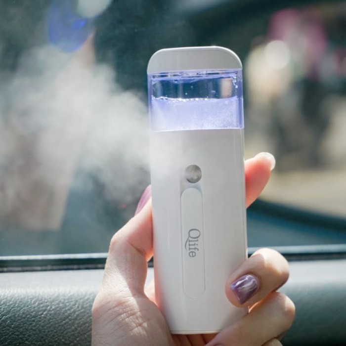 ✅New Ori Qlife Q-Mist Hydrogen Rich Water Nano Spray Anti Oxidant Anti Acne Berkualitas