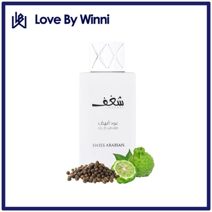 ✅New Ori Parfum Original - Swiss Arabian Shaghaf Oud Abyad Edp 75Ml Terbaru