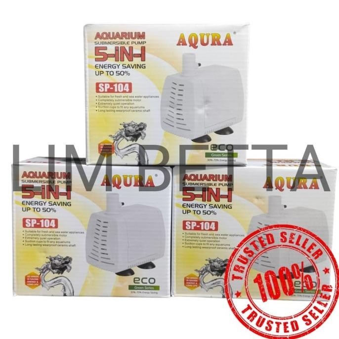 Terbaik POWER HEAD AQURA SP-104 / POMPA AQUARIUM AQURA 104