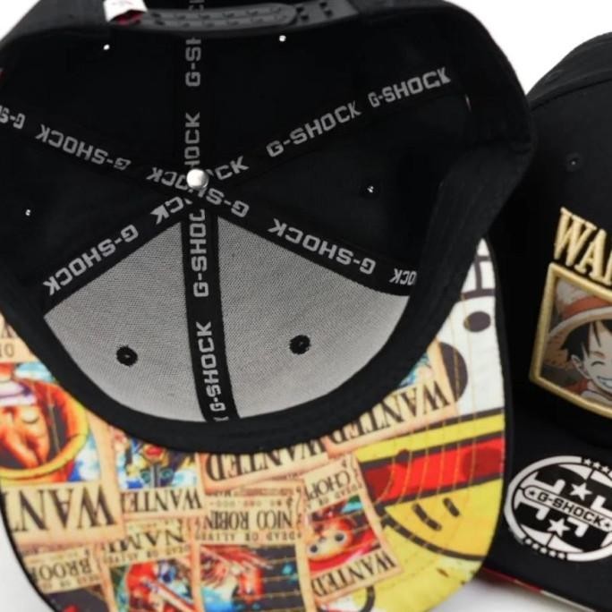 Topi Snapback One Piece G-Shock / One Piece Cap Original Import / Hat
