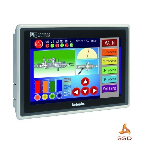 ✅Original Graphic Touch Panel Hmi Autonics Lp-S070-T9D6-C5R Berkualitas