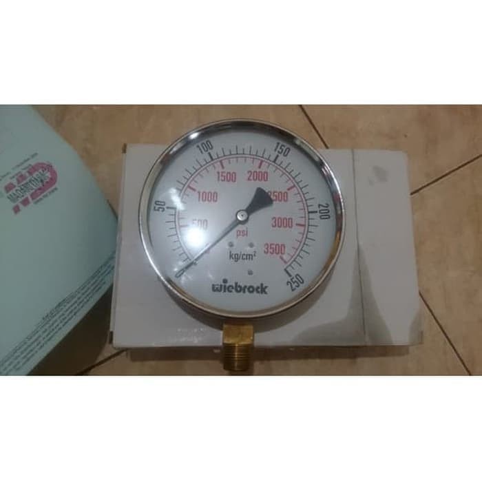 ✅Ready Manometer Sondir 250 Kg Merk Wiebrock Terbatas