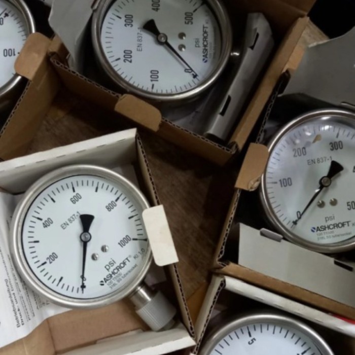 ✅Ready Pressure Gauge Ashcroft 8000 Psi 4 Inch Stainless Terbaru