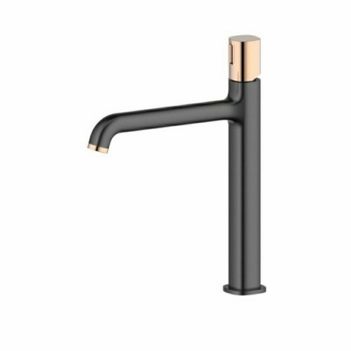 ✅Termurah Keran Wastafel Model Pohon Hitam Rose Gold/Kran Wastafel Panjang Black Terbatas