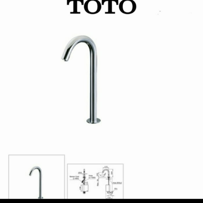 ✅Termurah Kran Sensor Angsa Toto Dle110A2Nv800/Tn78-9V800 Kran Wastafel Sensor Terbaru