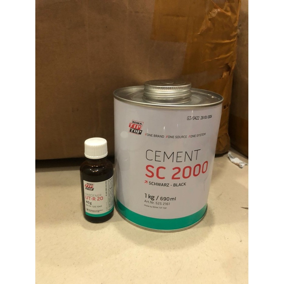 ✨New Rema Tip Top Sc 2000 Adhesive Hardener Utr 20 Limited