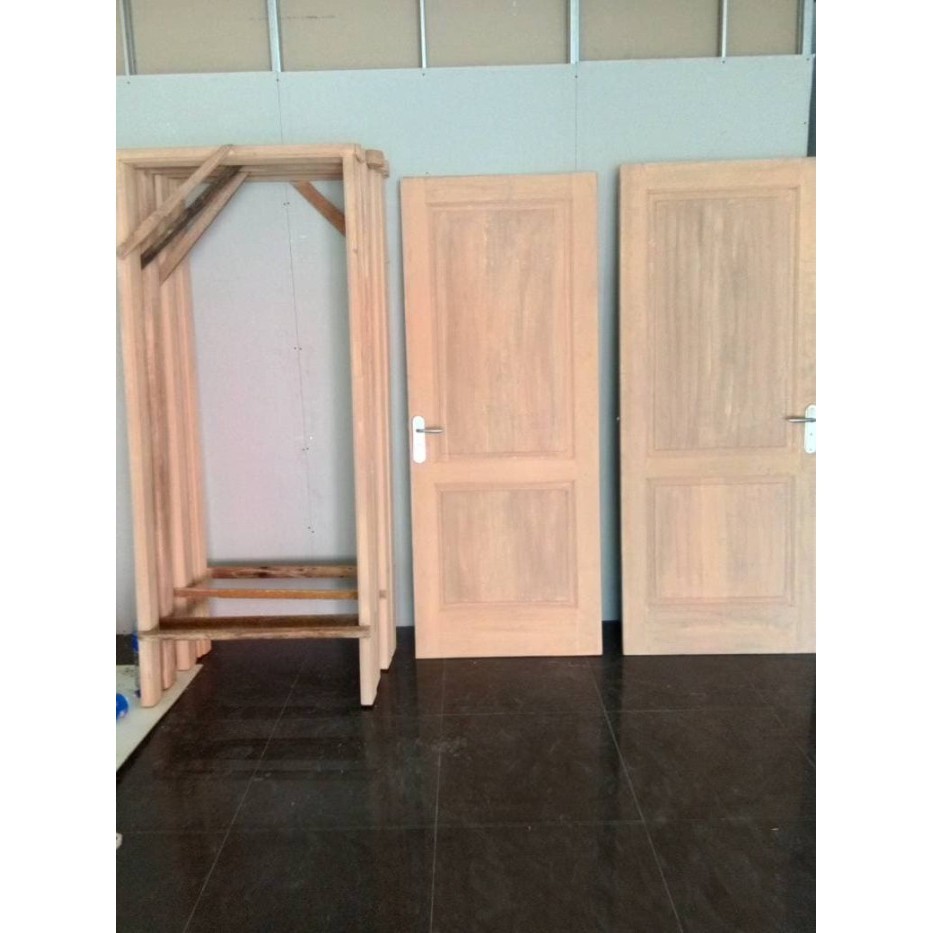 ✨Baru Kusen Pintu Dan Jendela Satu Set Serta Dua Set Kusen Daun Jendela Diskon
