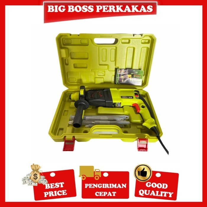 ✨New Ori Ridx Mesin Bobok Tembok Beton Mesin Bor Hammer Rotary Hammer Sds Plus Berkualitas
