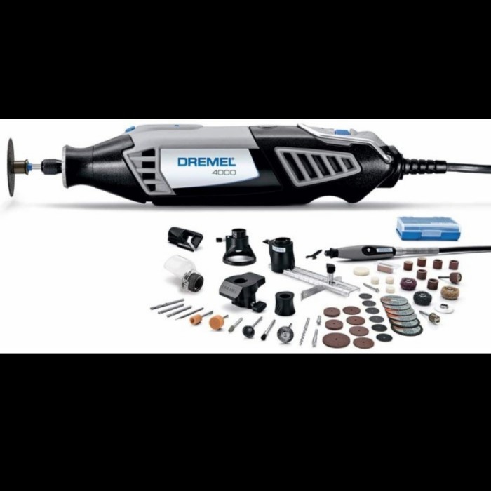 ✨New Ori Dremel 4000-1/45 Rotary Tool Set / 4000 Mesin Rotari Berkualitas
