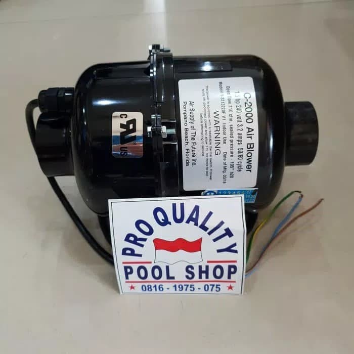 ✨Ori Blower Angin 1.5Hp Spa Air Blower C 2000 1.5Hp 220V Blower Csa 1.5Hp Diskon