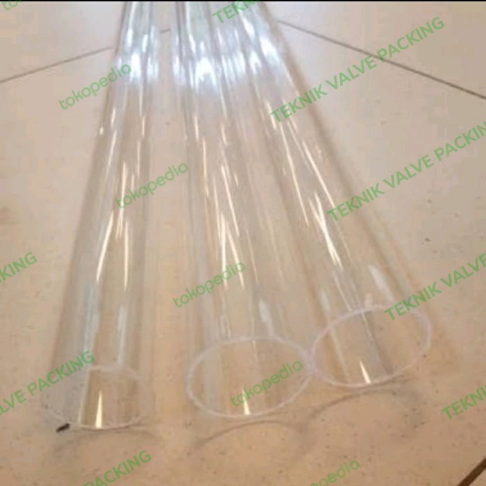 [Baru] Pipa Tabung Akrilik / Pipa Akrilik Id 74Mm X Od 80Mm X 100Cm Limited