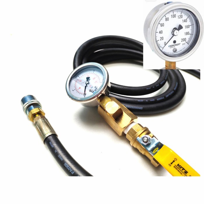 ✨New Ori Tire Inflator Ti-401-6 200 Psi Tambah Angin Ban Alat Berat Std Haltec Limited