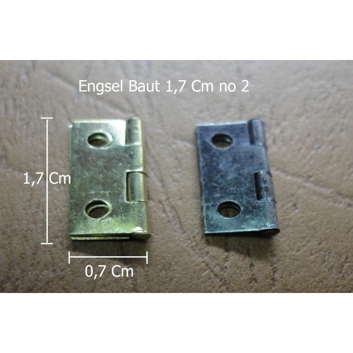 [Baru] Engsel Baut 17 Cm No 2 Isi 2.000 Per Plastik Limited