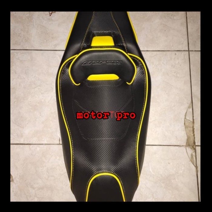 [New] Jok Modif Yamaha Aerox 155 Kulit Karbon Terbatas