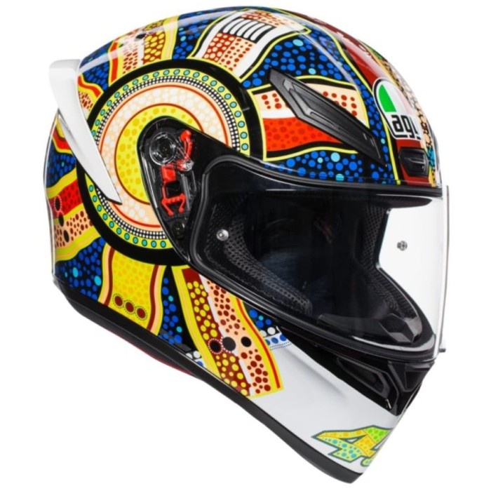 [Ori] Agv K1 Dreamtime Rossi  Helm Full Face  Helm Motor Agv Original Diskon