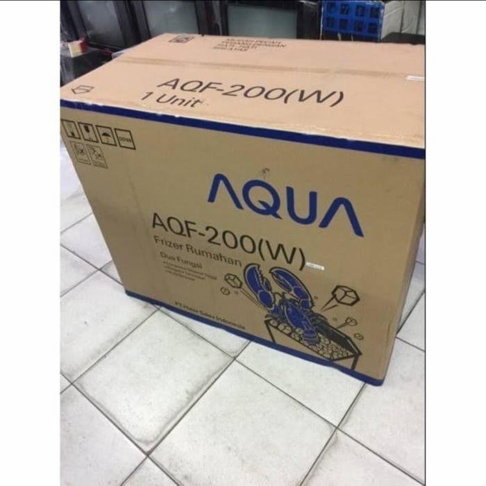 [New] Freezer Box Aqua 200 Liter Limited