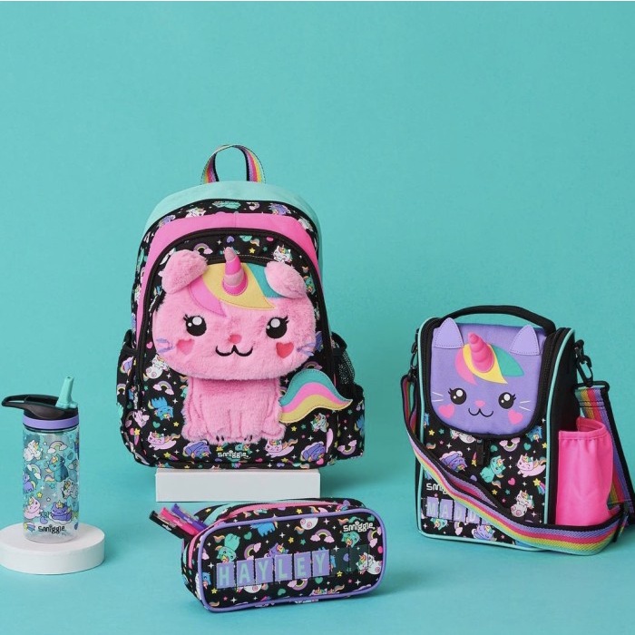 [New] Smiggle Backpack Junior Koala Pink  Bottle  Case  Lunchbox Original Diskon