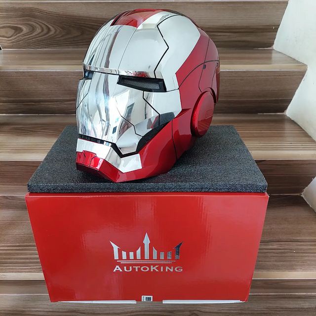 [New] Iron Man Helmet Mark V Autoking 1:1 Limited