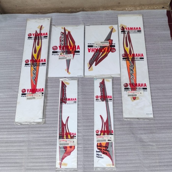 [New] Striping Mio Sporty 2006 Api Original Yamaha Berkualitas