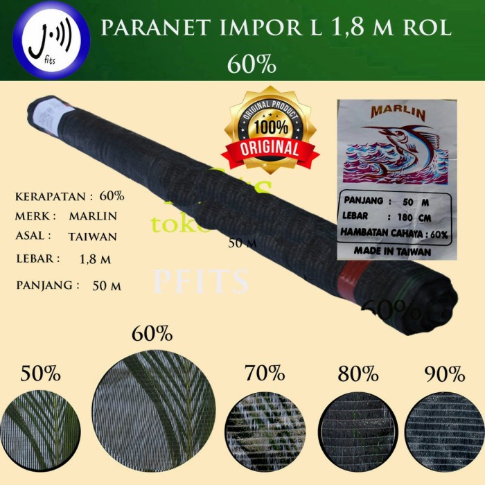 [New] Paranet 60 Roll Terbaru