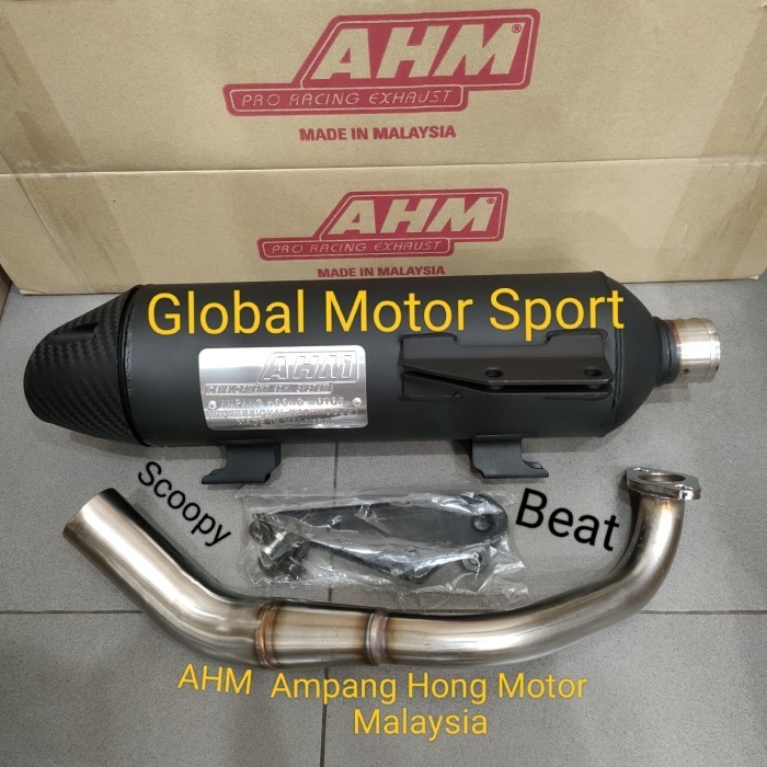 [Original] Knalpot Tsukigi Standar Racing Ahm Beat FiBeat Scoopy. Terbatas