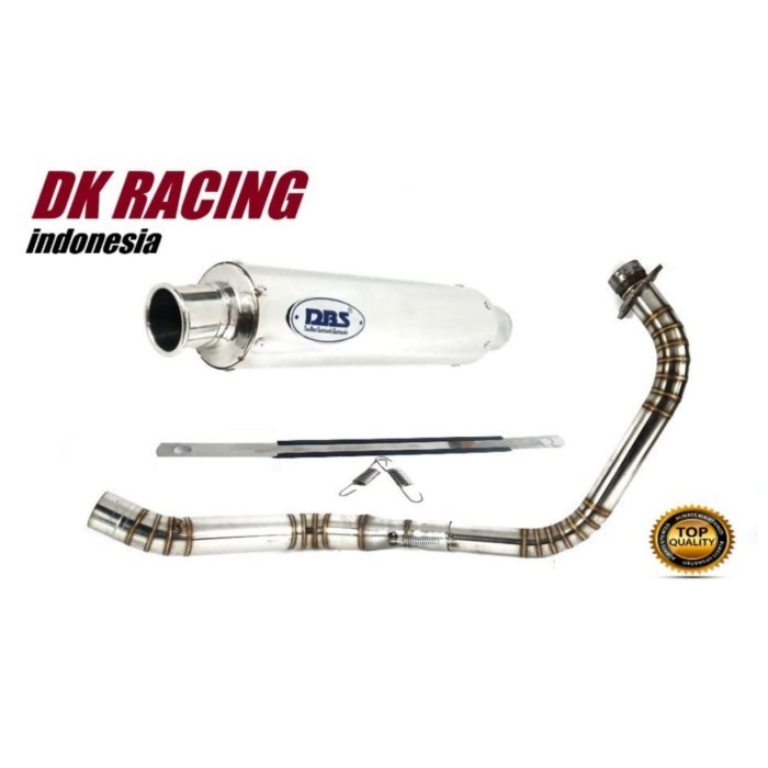 [Original] Knalpot Racing Honda New Megapro Dbs Stainles Full Cacing High Quality Terbatas