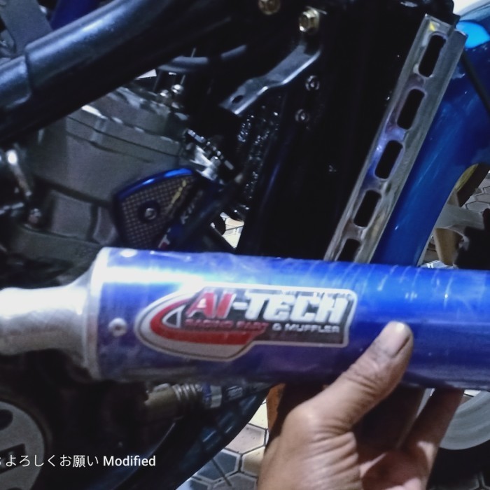 [Original] Silincer Knalpot Ninja R Rr Aitech Itech Original Stanlist Diskon