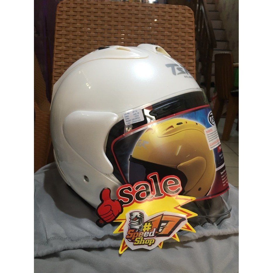 [New] Helm Tsr Ram 4 Putih Berkualitas