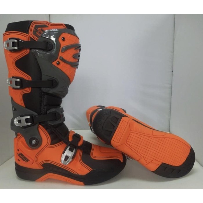 [New] Sepatu Cross Ahrs Fhx Size 40 Warna Orange Limited