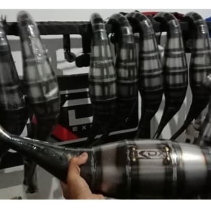 [Original] Knalpot Kdx Se Harian Ninja R/Rr Terbaru