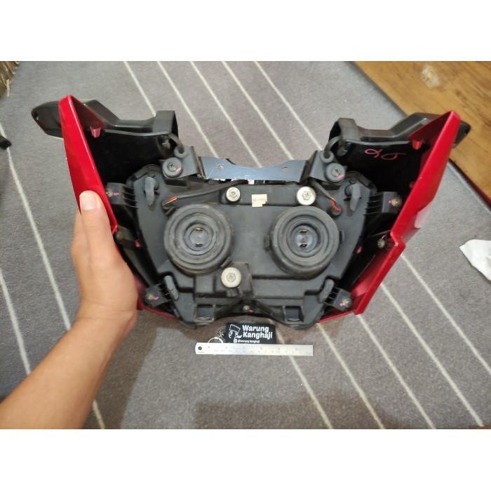 [Ori] Headlamp Lampu Depan Set Spion Motor Kawasaki Z250 Fi Diskon