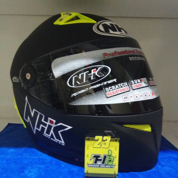 [Ori] Nhk Gp Pro Black Matt Acc Yellow Flo Terbaru