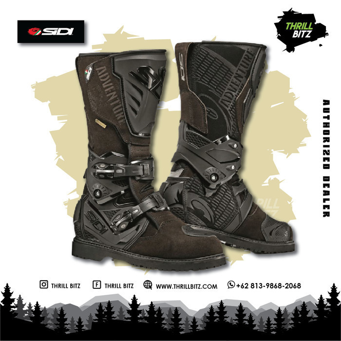 [New] Sidi Adventure 2 Gore-Tex Boots Brown Size 43 Diskon
