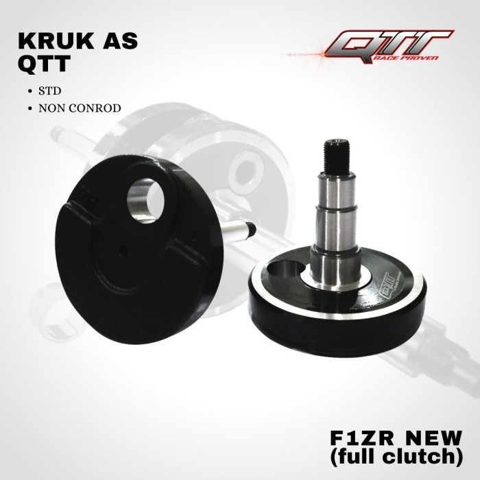 [Original] Crankshaft Kruk As Qtt F1Z R F1Zr New Full Clutch Pendek Std Non Conro Berkualitas