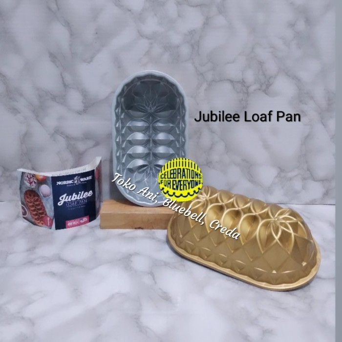 

[New Ori] Nordic Ware Jubilee Loaf Pan 21.5X13.5X7.3Cm 6 Cup / 1.4Ltr Limited
