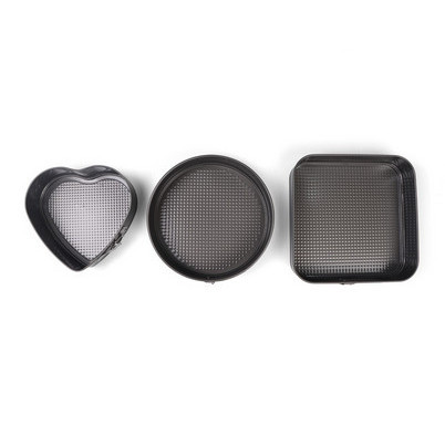 

[New Ori] Loyang Kue / Bakeware Cetakan Kue Set 3 In 1 Ak-1103 Diskon