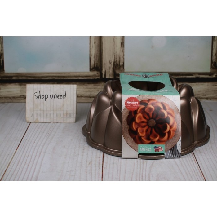 

[New Ori] Loyang Kue Nordic Ware Bundt Magnolia Original Made In Usa Terbatas