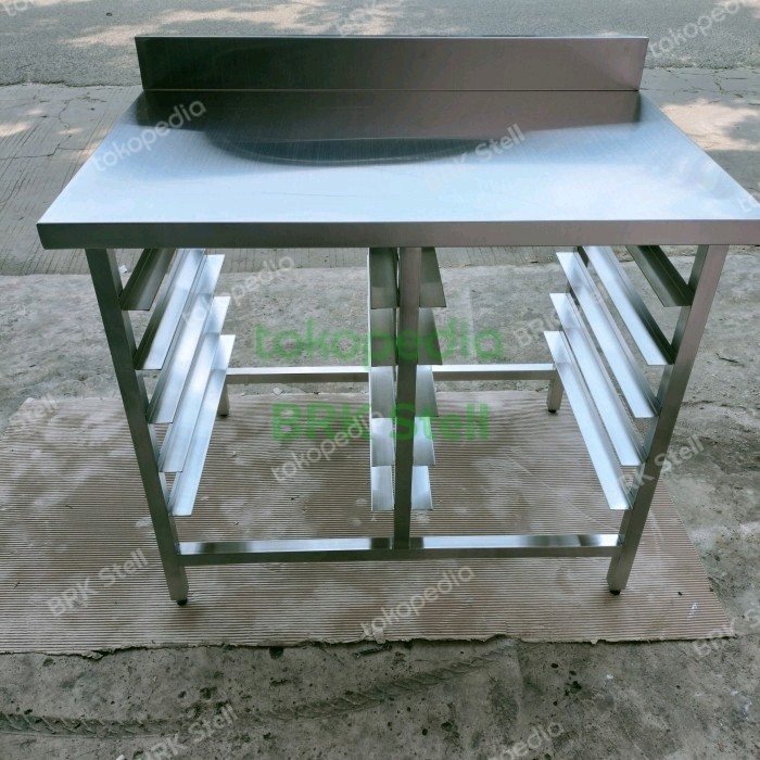 

[New Ori] Meja Rak Loyang 10 Tray. Custom Berkualitas