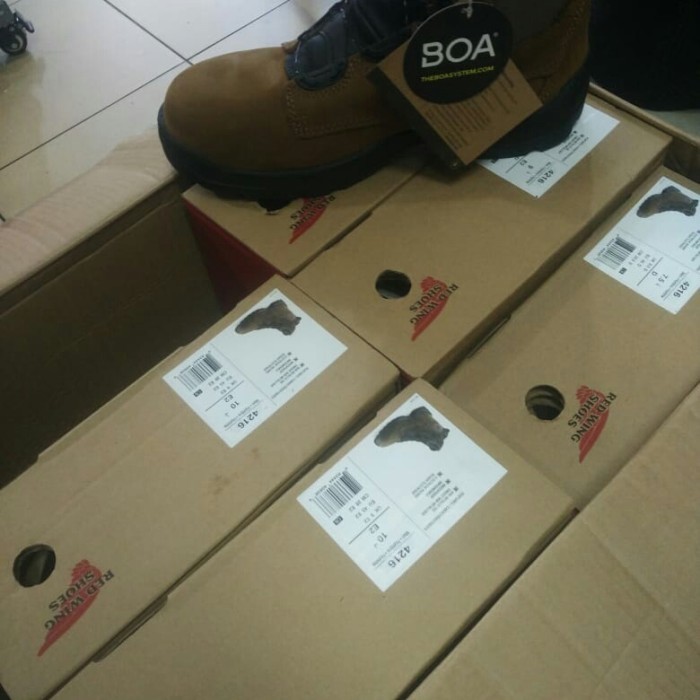 [New] Sepatu Safety Red Wing 4216 Terbaru