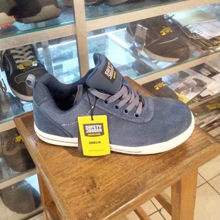 [New] Jogger Safety Shoes Obelix Blue Limited