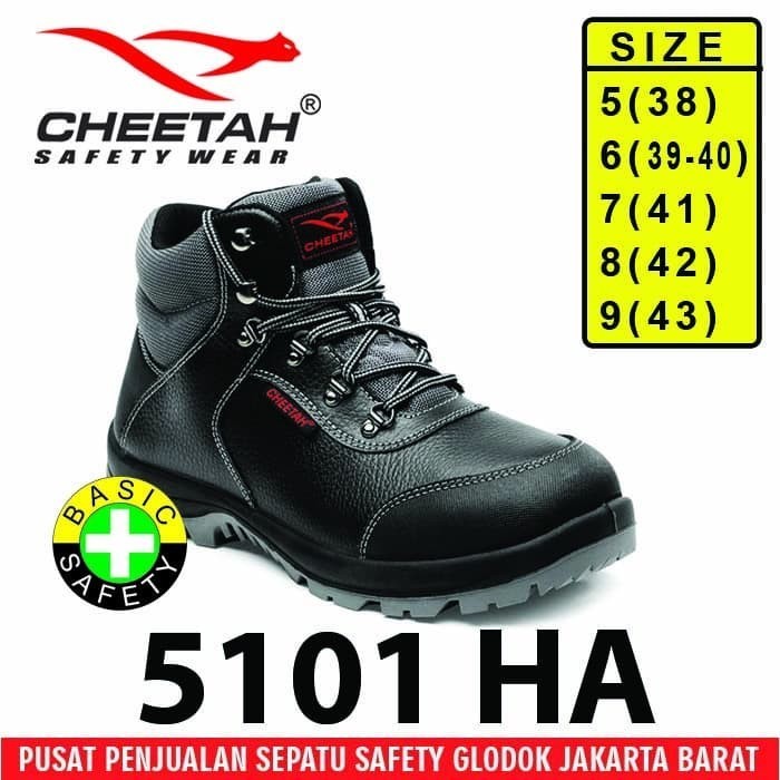 [New] Safety Shoes Cheetah 5101Ha Diskon