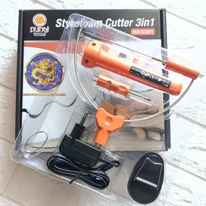 

Alat Potong Gabus Pemotong Styrofoam 3 in 1 Hot Wire Cutter