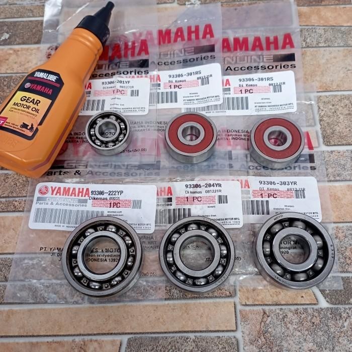 Bearing Laher Gearbox Rasio 6Set Mio M3 Mio S Mio Z Fino 125 Xride