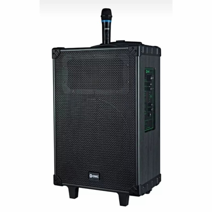 Speaker Gmc 883 M Bluetooth 12" + 1 Mic